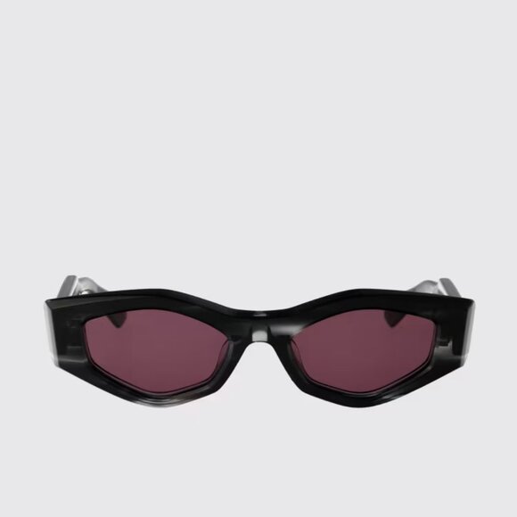 NEW VALENTINO SUNGLASSES BLACK BORDEAUX WOMEN EYEWEAR VALENTINO main image 4